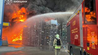Atak dronów pod Kijowem. Tragiczny bilans