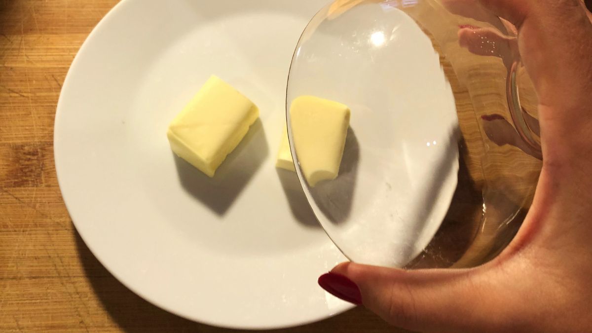 Patent na rozmiękczanie masła