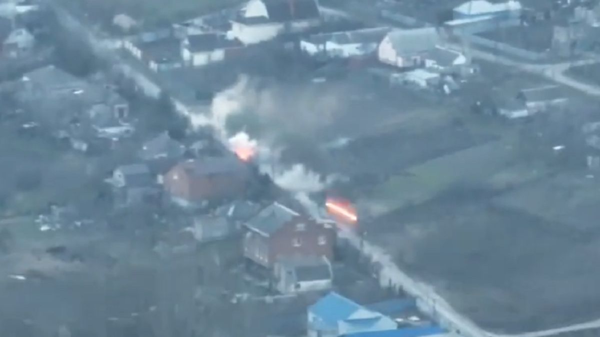 Żołnierze z "Azowu" zniszczyli rosyjski czołg