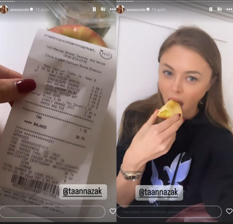 Joanna Opozda w Seattle