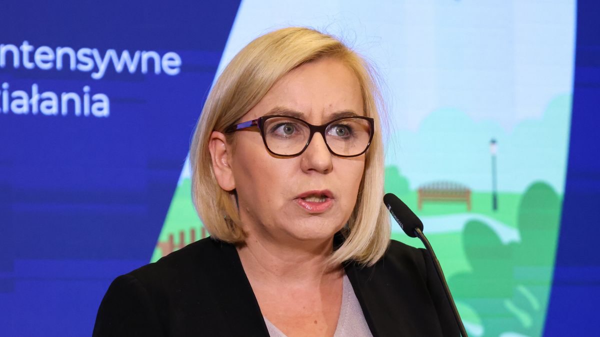 Minister klimatu i środowiska Paulina Hennig-Kloska