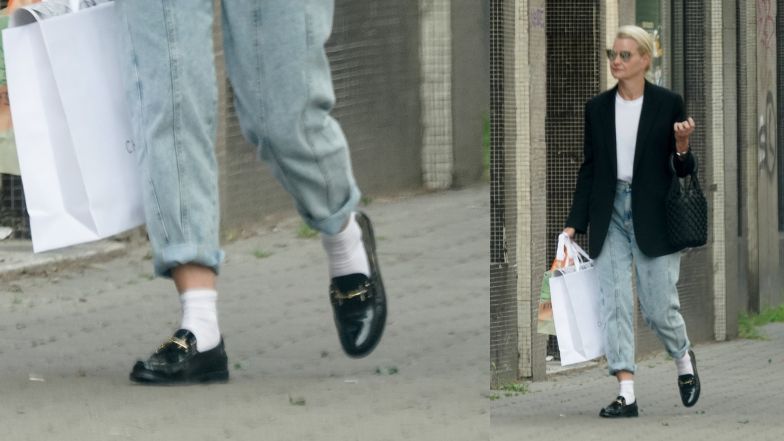 Małgorzata Kożuchowska w stylizacji a’la Michael Jackson 