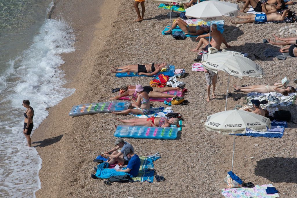 Plaża w Dubrowniku