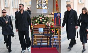 Pogrzeb Jacka Magiery. Znani przyjaciele żegnają trenera: Jakub i Paulina Rzeźniczakowie, Rafał Maserak i inni (ZDJĘCIA)