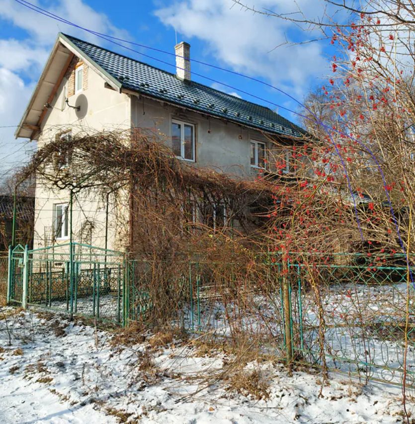 Tak wyglądał dom rodziny Nesterenko zimą, kiedy go opuszczali
