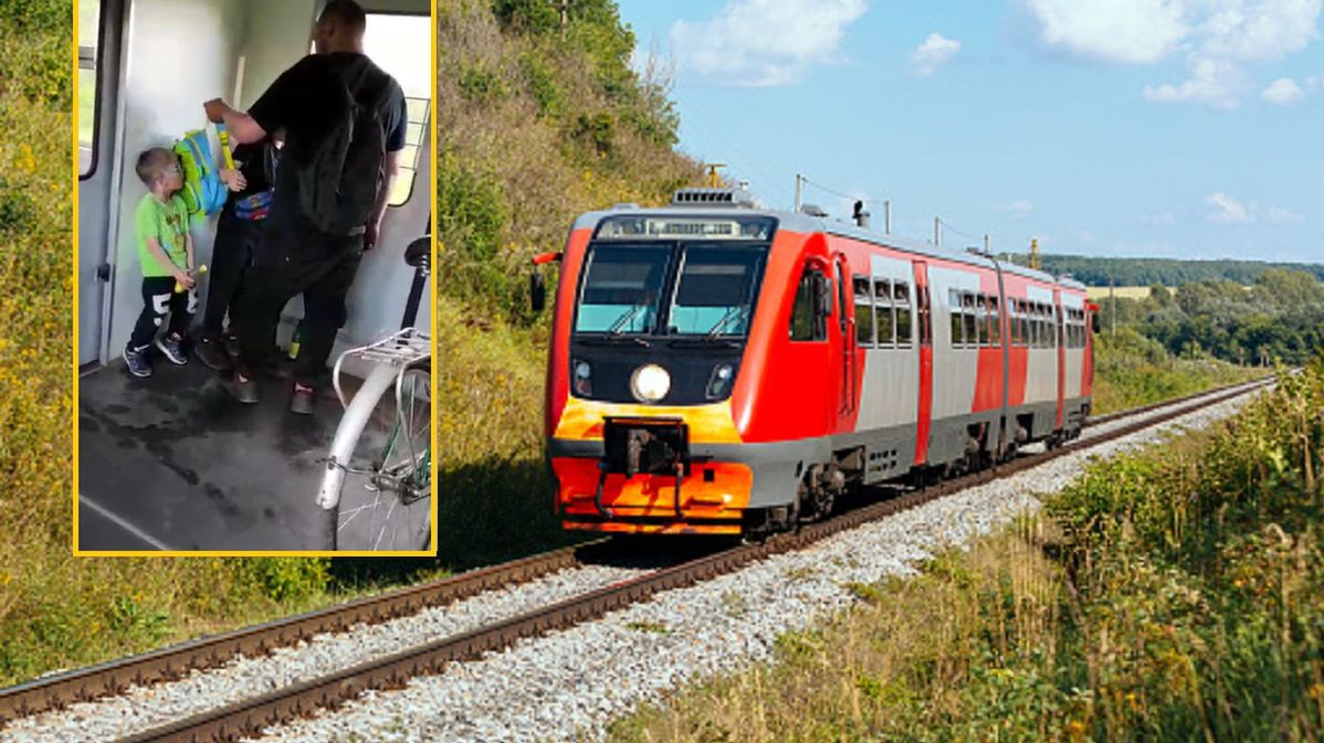 Rosjaninowi nie spodobały się kolory plecaka  