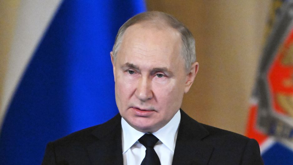 Russian President Vladimir Putin speaks during a meeting of the Federal Security Service (FSB) Board, in Moscow, Russia, 19 March 2024. EPA/SERGEY GUNEEVSPUTNIK/KREMLIN POOL MANDATORY CREDIT Dostawca: PAP/EPA.