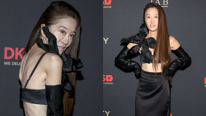 74-letnia Vera Wang eksponuje ramiona na gali DKMS. Wygląda tak samo jak na Instagramie? (ZDJĘCIA)