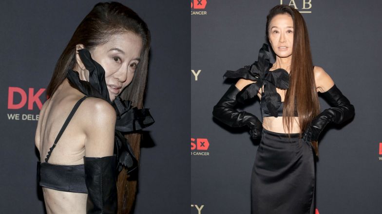 74-letnia Vera Wang pozuje na czerwonym dywanie