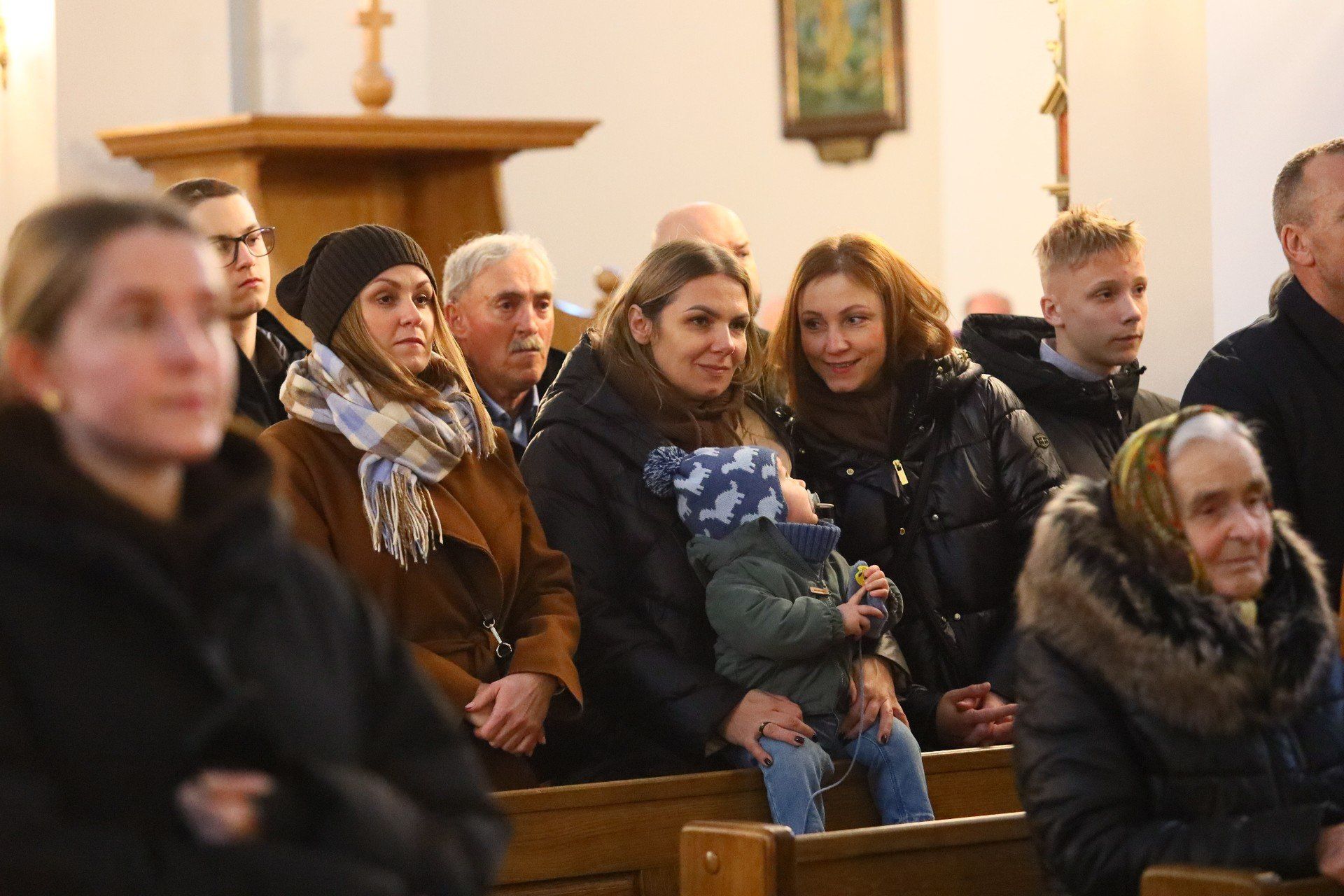 Msza z okazji jubileuszu 140lecia Orkiestry Dętej w Piekoszowie zebrała licznych wiernych