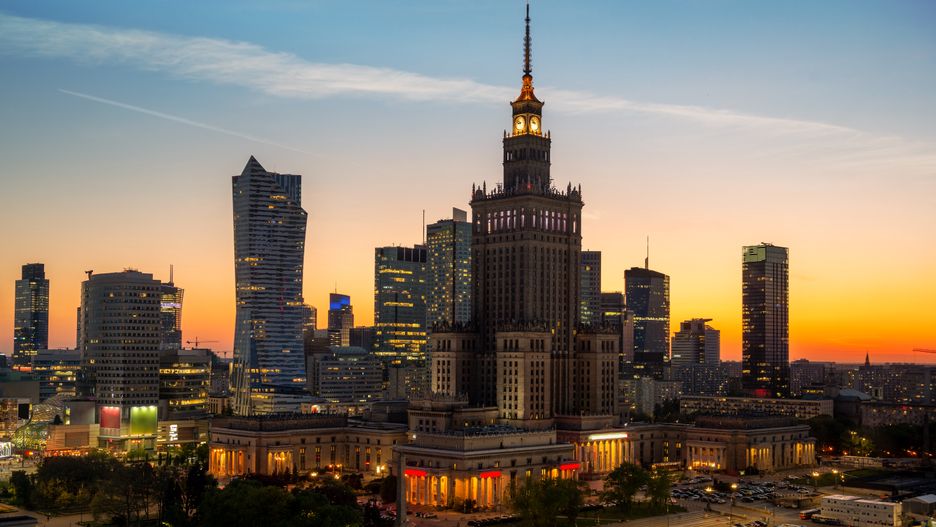 Skyscrapers in Warsaw
Palace of Culture and Science in Warsaw at sunset
Givaga
warszawa, palac kultury i nauki, palace, skyscraper, poland, city, warsaw, architecture, building, tower, travel, center, urban, view, skyline, capital, culture, landmark, night, evening, sunset, lighting, downtown, science, business, europa, modern, construction, city landscape, outdoor, summer, panorama, town, aerial, tour tourism, district, exterior, place, travel destination, urban scene, capital city, famous, cityscape, roof, building exterior, built structure, town square, landscape, famous place
