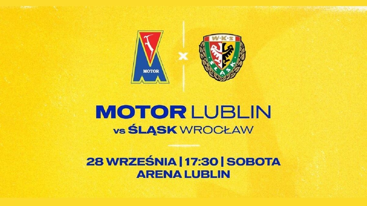 Mecz w Ekstraklasie Motor Lublin vs Śląsk Wrocław