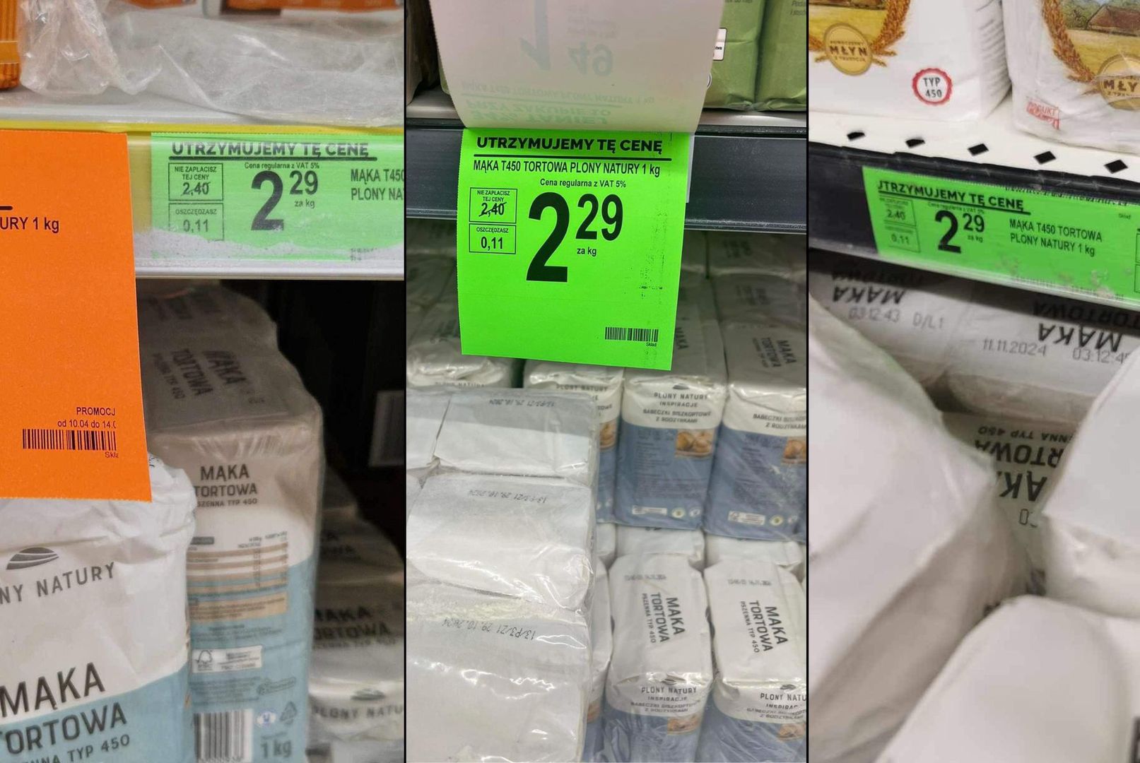 Cana mąki w Białymstoku, Książenicach i Toruniu 