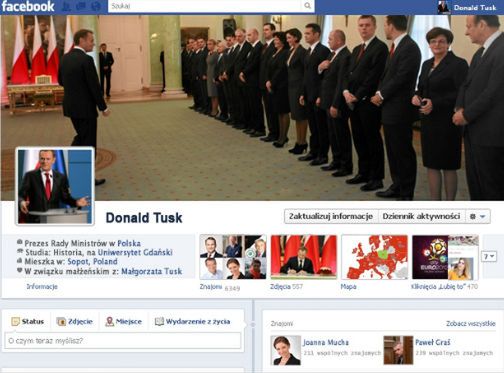 Gdyby Tusk miał Facebooka