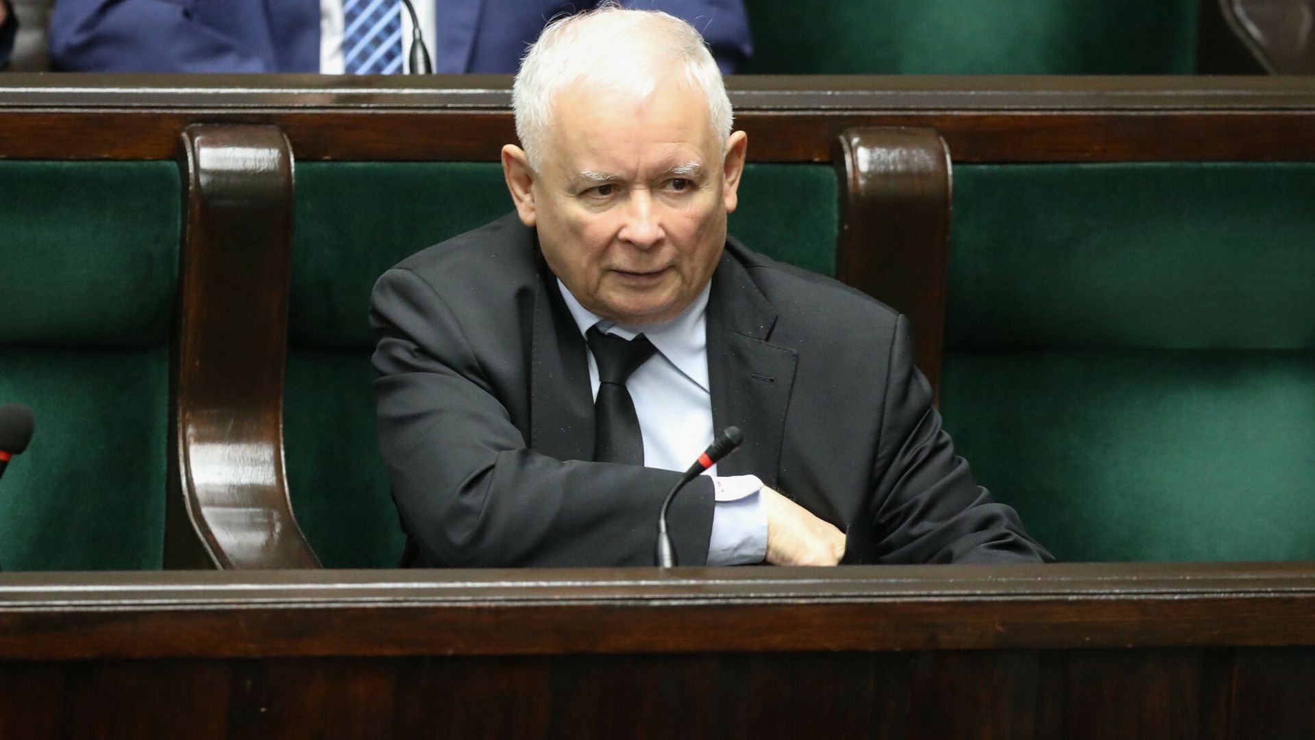 Jarosław Kaczyński w Sejmie