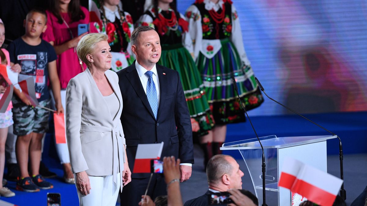 Andrzej Duda nie podziękował swojej żonie podczas przemówienia