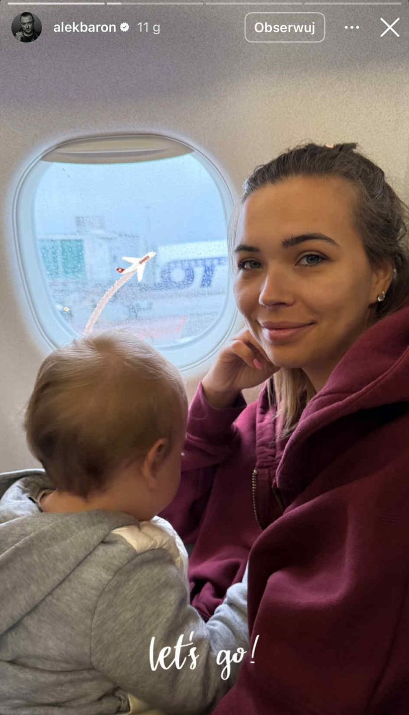 Sandra Kubicka i Baron relacjonują wspólny wyjazd