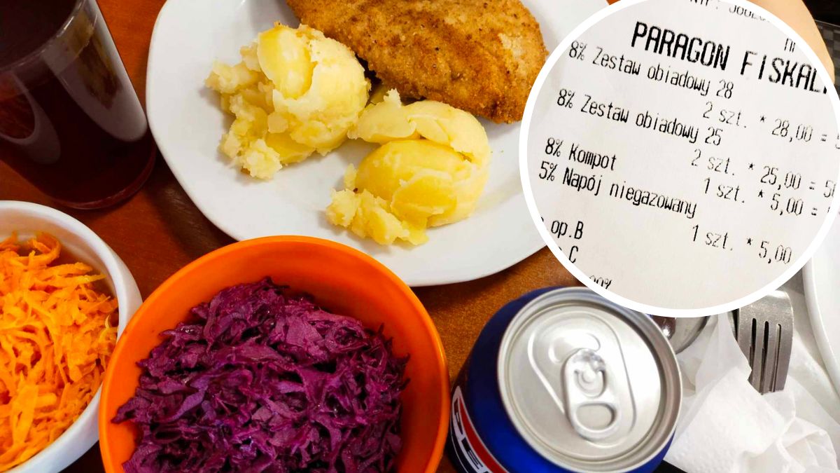 Obiad w barze mlecznym - Pyszności