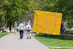 Pogoda. Poniedziałek bardzo słoneczny i ciepły. Na termometrach nawet 28 st. C