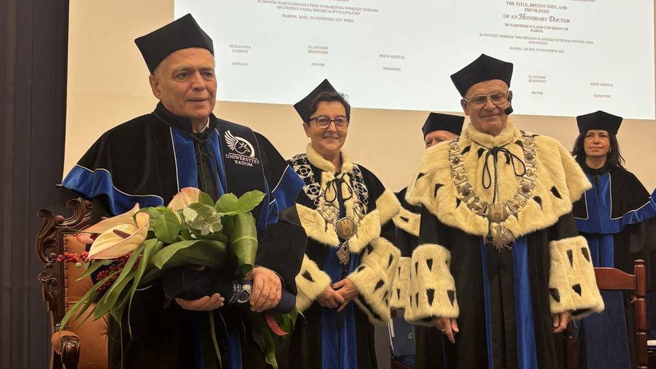 Nadanie tytułu Doktora Honoris Causa na Uniwersytecie Radomskim