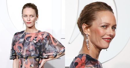 50-letnia Vanessa Paradis bryluje na ściance w Paryżu (ZDJĘCIA)