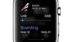 Linie Emirates z aplikacją na Apple Watch