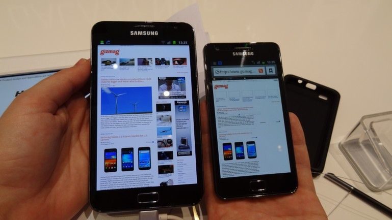 Note szybszy od S II (fot. gizmag.com)