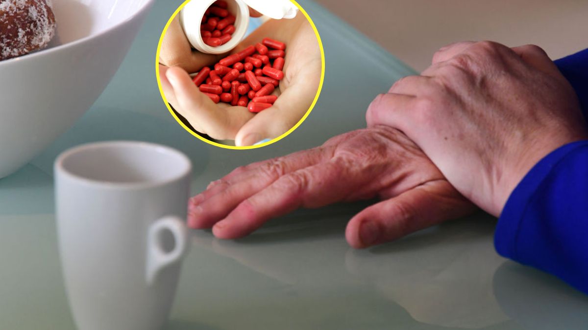 Objawem choroby Parkinsona jest drżenie rąk