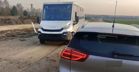 Było tuż po godz. 7:00. Tyle wydmuchał kierowca autobusu