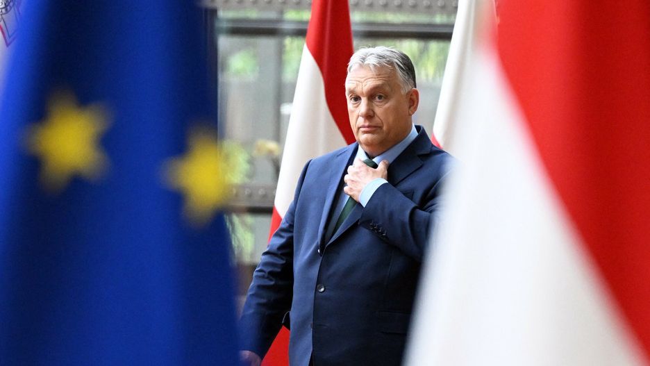 Temporary
BRUSSELS, BELGIUM - JULY 01: Hungarian Prime Minister Viktor Orban arrives to meet with European Council President Charles Michel (not seen) prior to their meeting in Brussels, Belgium on July 01, 2024. Dursun Aydemir / Anadolu/ABACAPRESS.COM
AA/ABACA