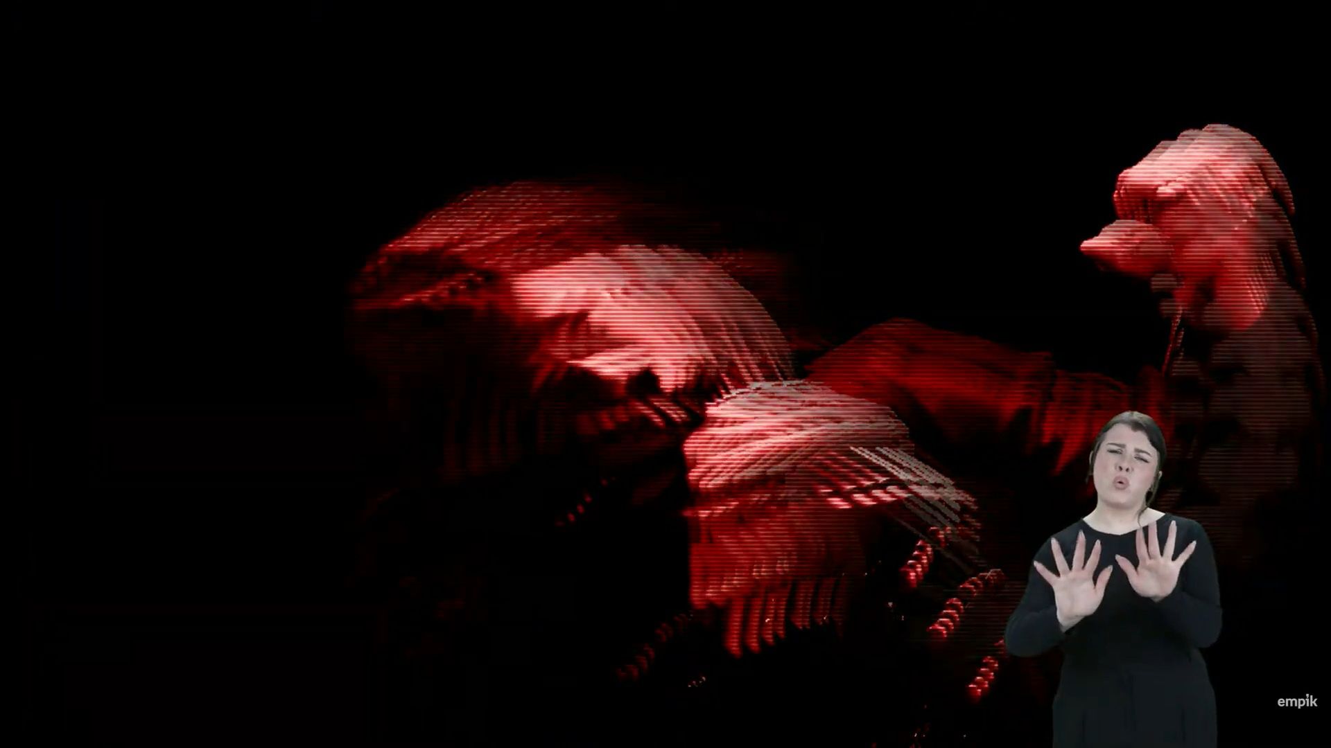 Tłumaczki języka migowego podczas gali Bestsellery Empiku 2025