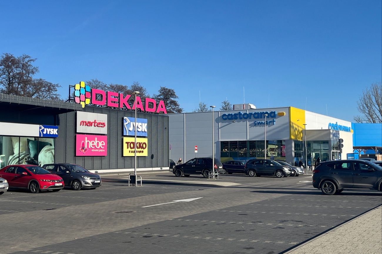 Park handlowy dekada w Grójcu