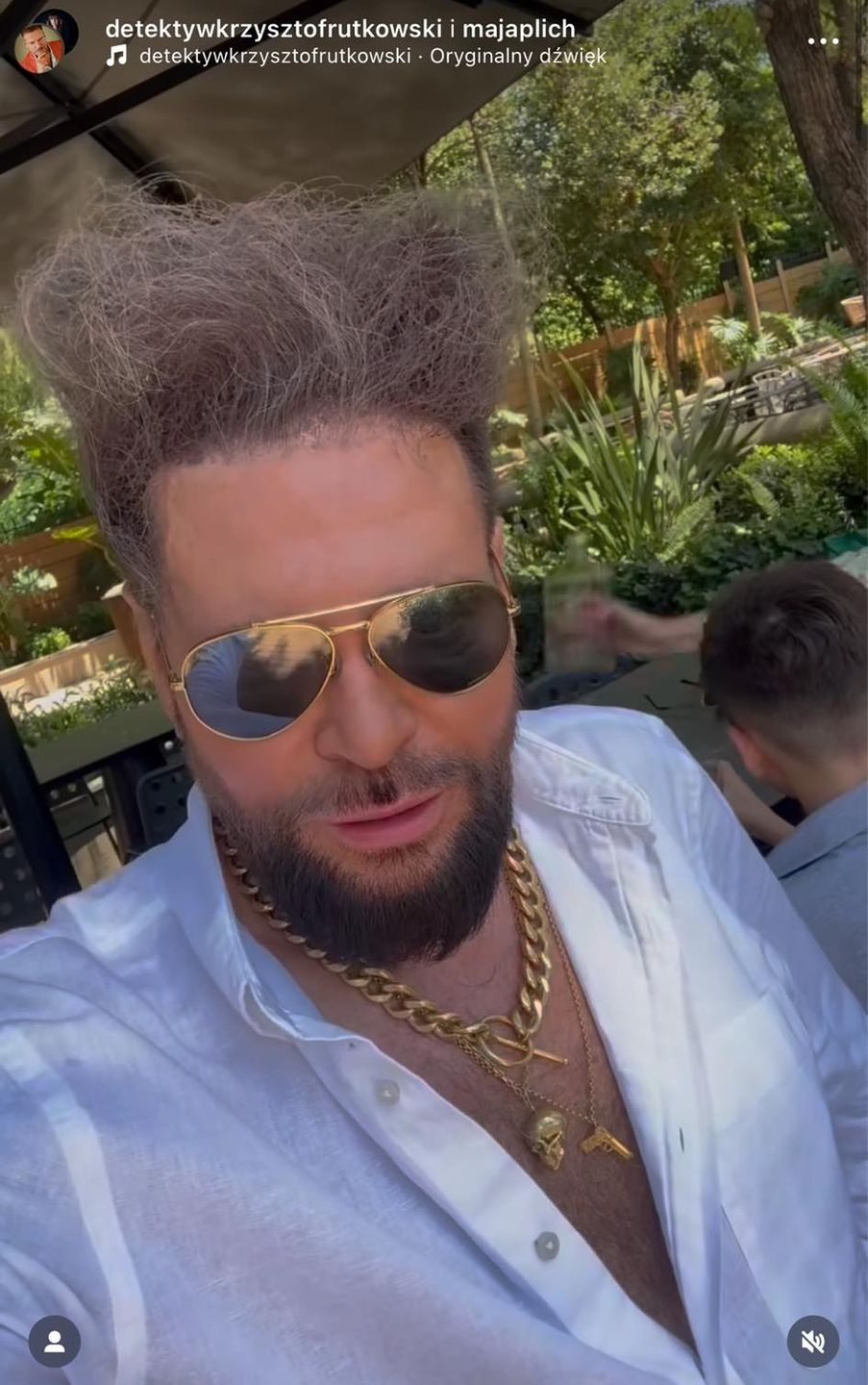 Krzysztof Rutkowski na Instagramie