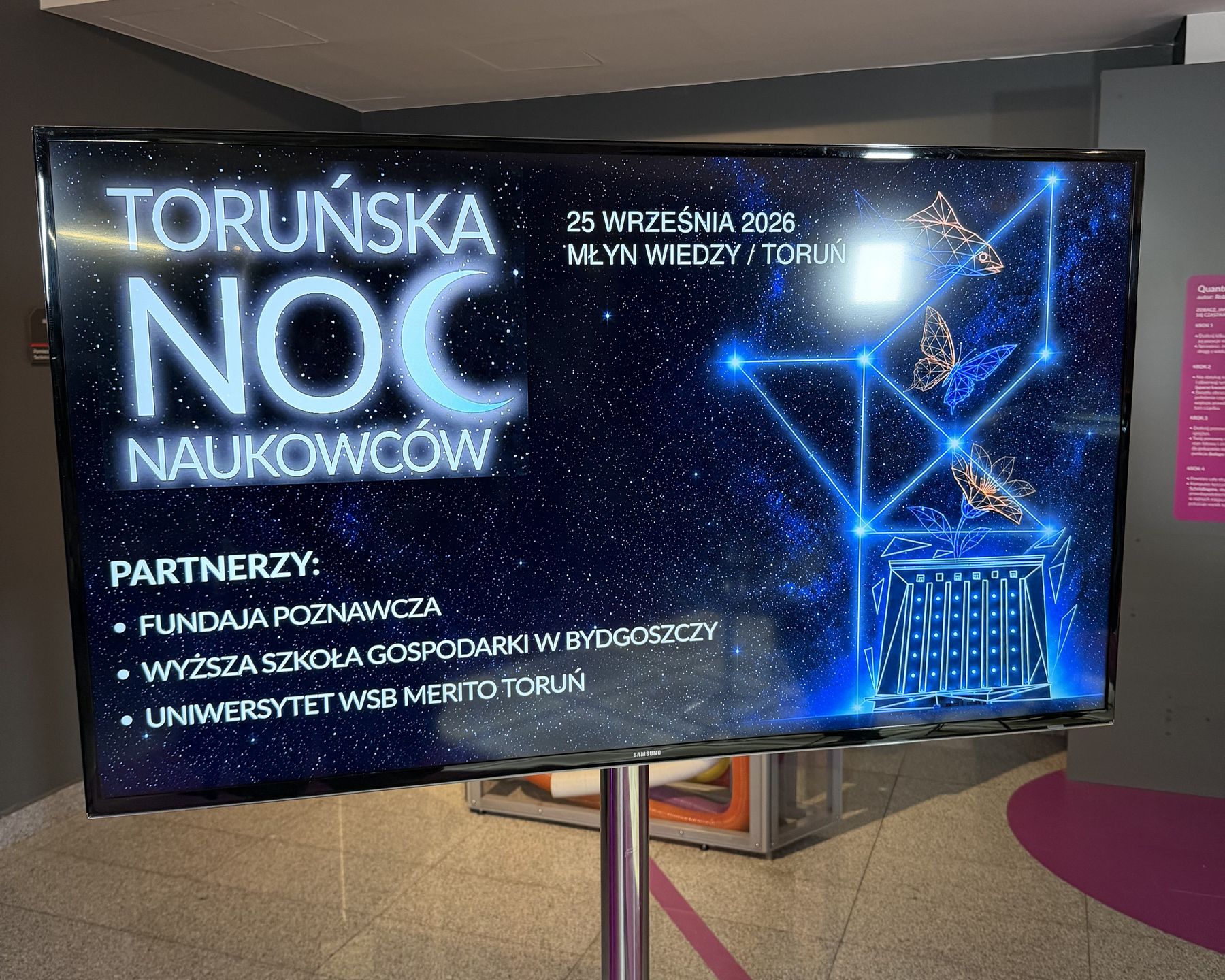 Noc Naukowców w Młynie wiedzy odbędzie się 25 września