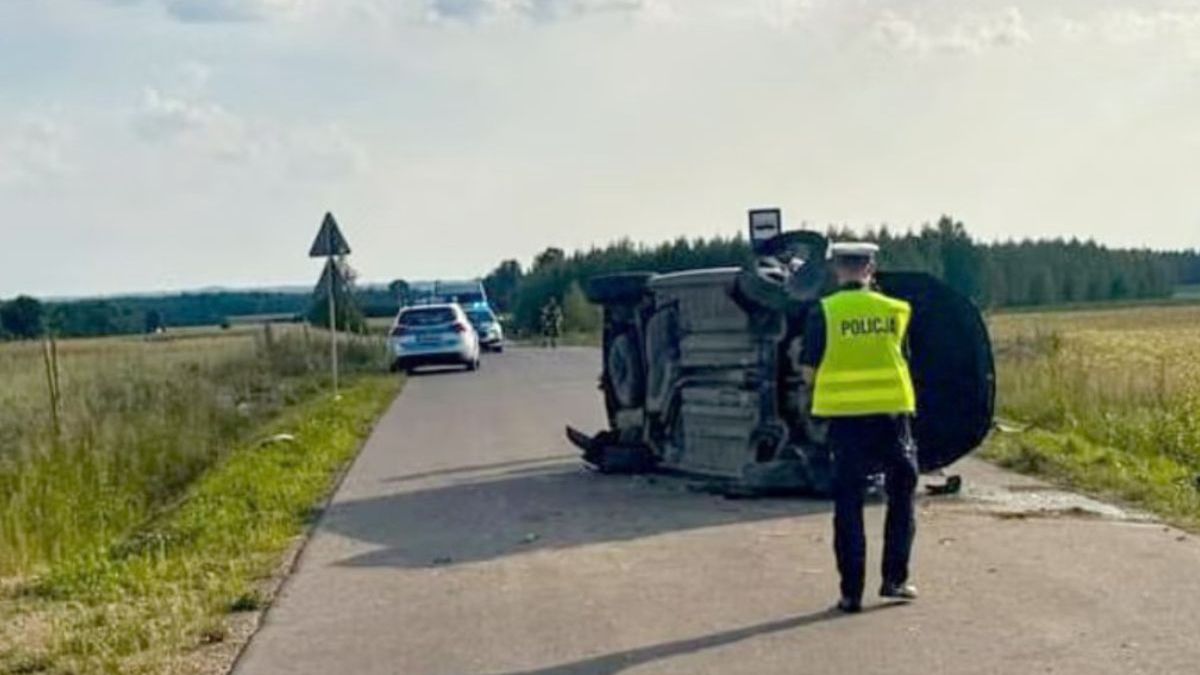 Dramatyczny wypadek na Podlasiu