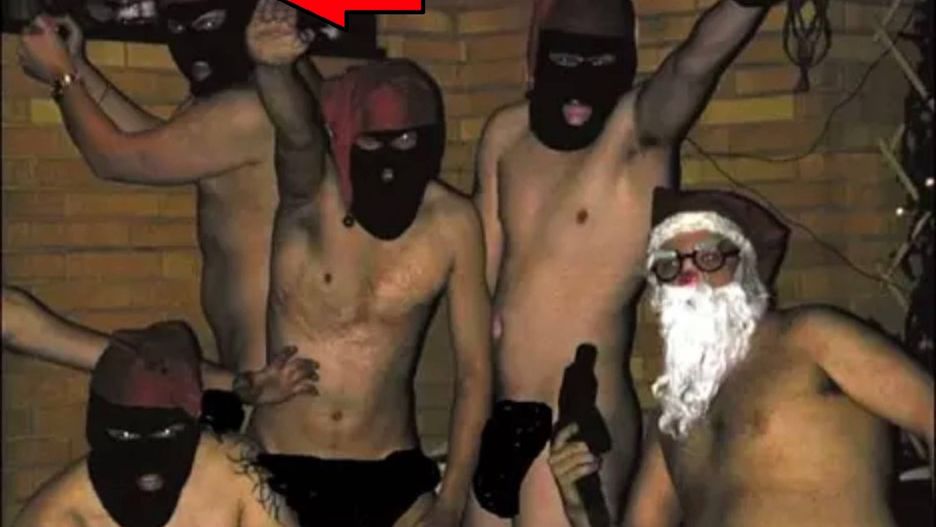 Antti Lindtman z kolegami na imprezie z czasów liceum