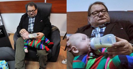Ryszard Kalisz KARMI SYNA! (ZDJĘCIA)