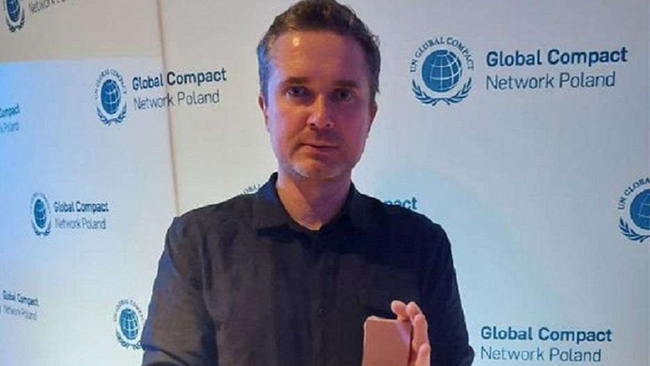 Szymon Jadczak otrzymał nagrodę UN Global Compact