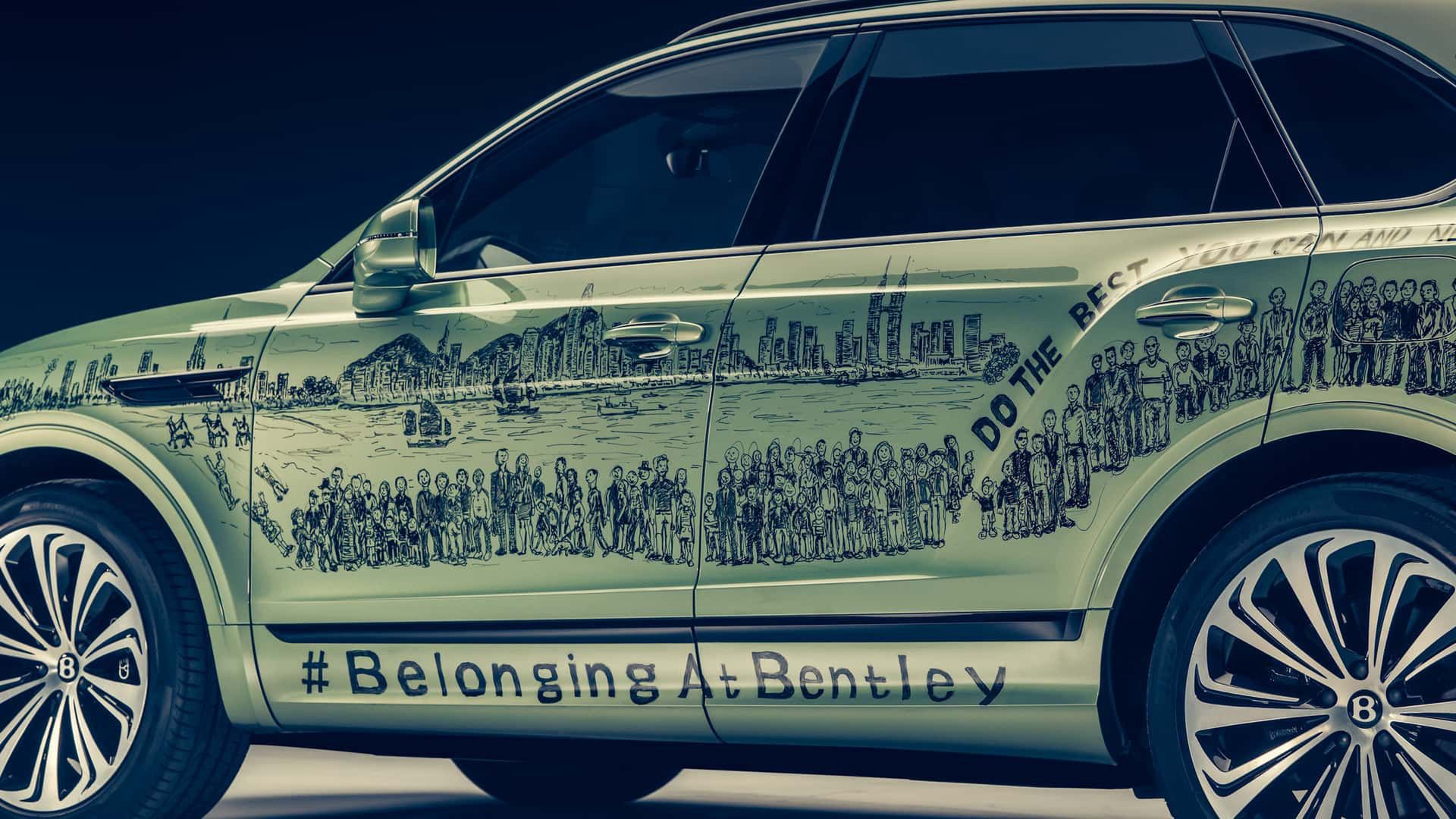 Bentley Bentayga Art Car