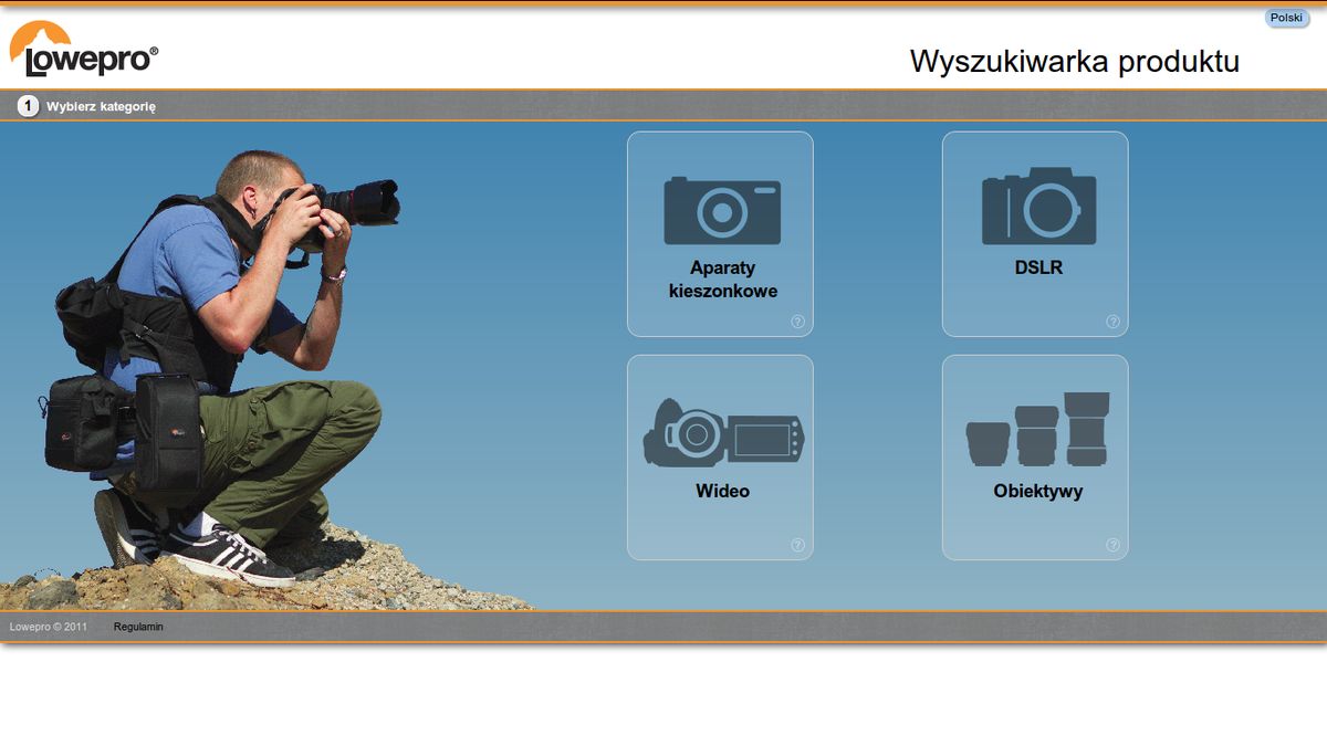 Lowepro pozwoli znaleźć torbę dla siebie - także po polsku 1