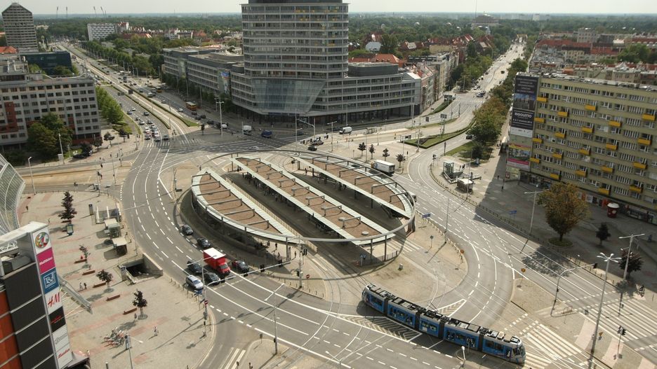 MPK Wrocław zapowiedziało kolejny remont na rondzie Reagana.