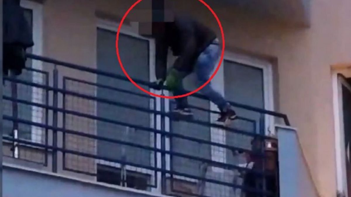 Jeden z podejrzanych próbował uciekać po balkonach