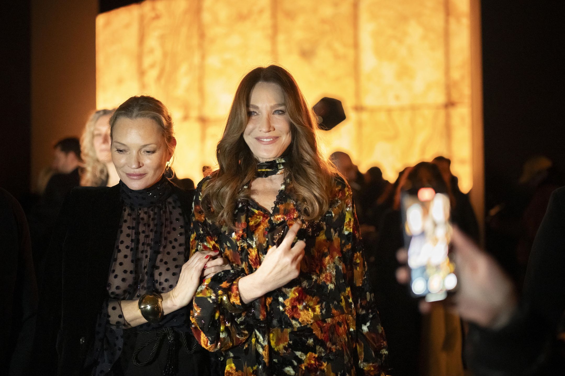 Kate Moss i Carla Bruni