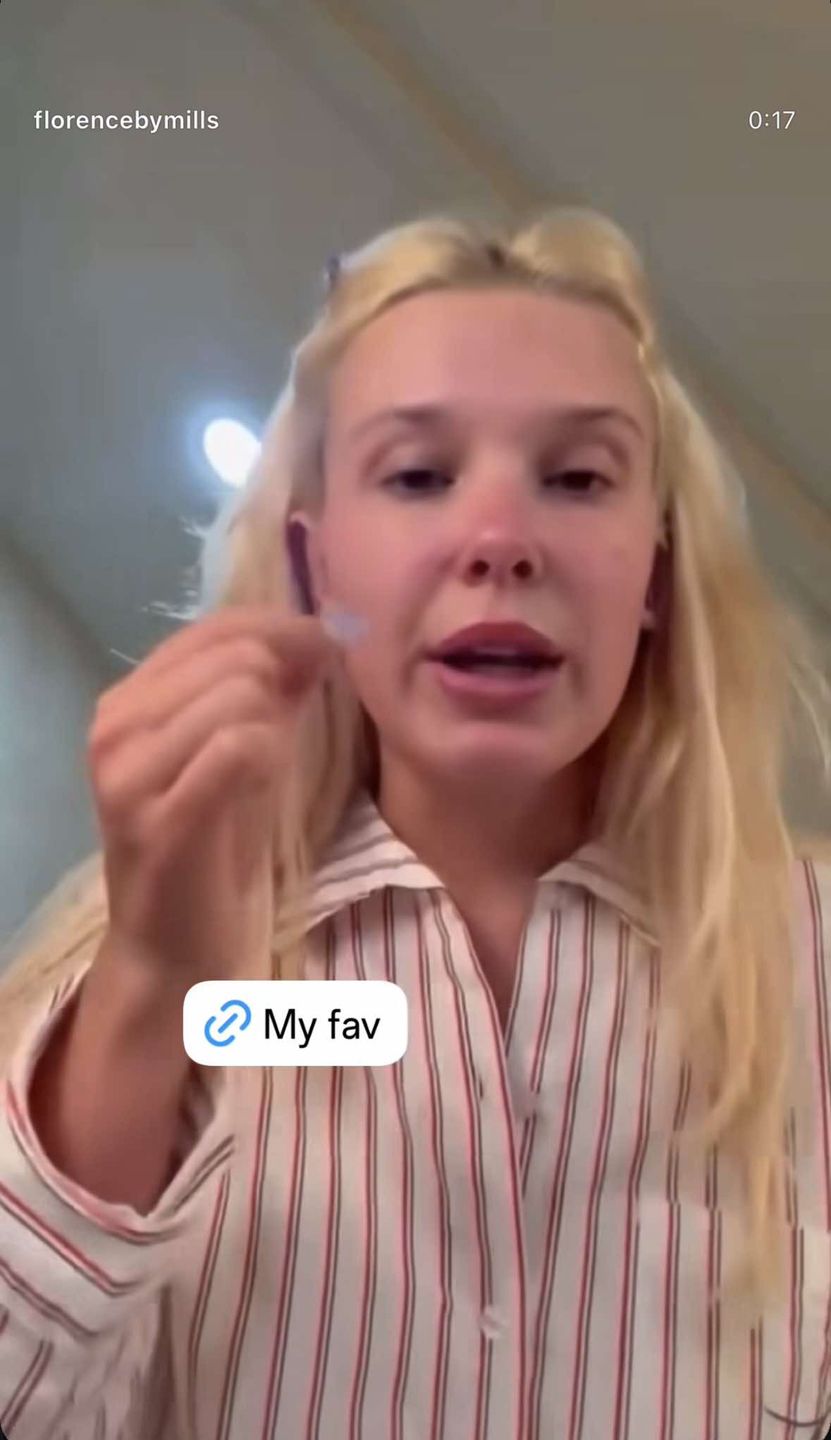 Millie Bobby Brown bez makijażu