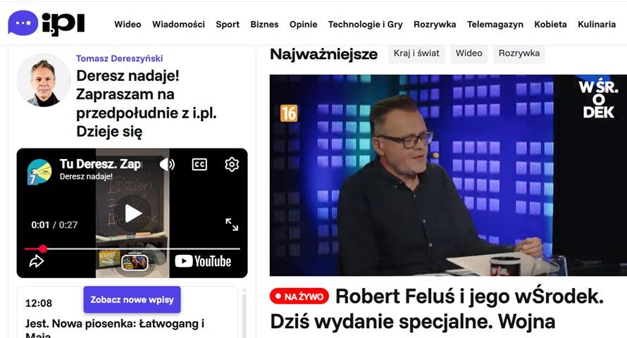 Polska Press odświeża serwis i.pl. "Nikt nie potrzebuje kolejnego identycznego portalu"