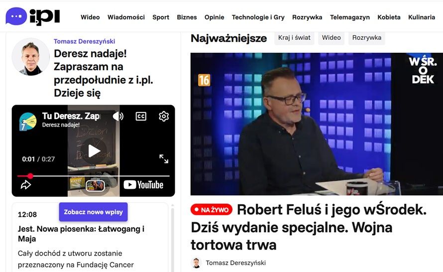 Polska Press odświeża serwis i.pl. "Nikt nie potrzebuje kolejnego identycznego portalu"