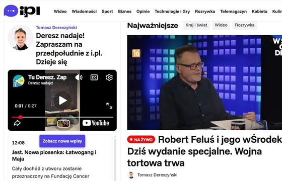 Polska Press odświeża serwis i.pl. "Nikt nie potrzebuje kolejnego identycznego portalu"
