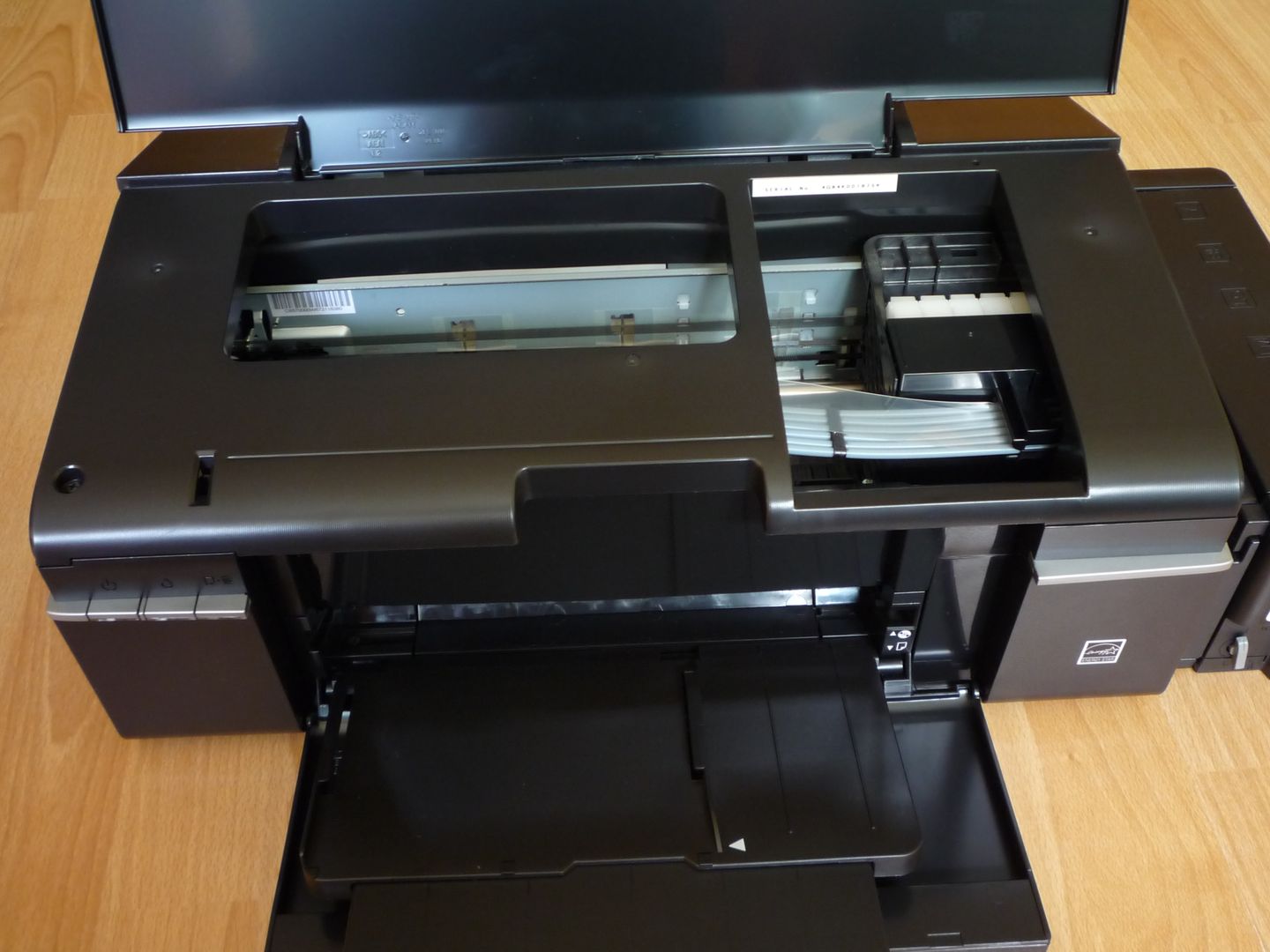 Epson L800 w środku