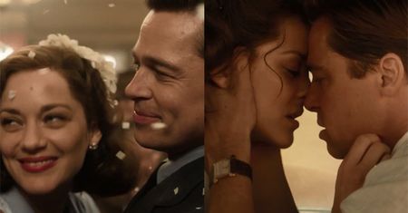 Brad Pitt i Marion Cotillard całują się w zwiastunie nowego filmu!