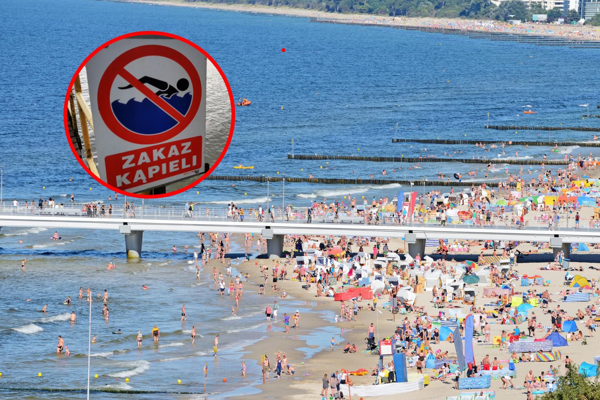 Zakaz w popularnym kąpielisku. W wodzie wykryto bakterie E. coli